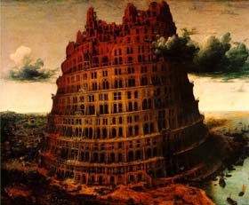 Pieter Breughel d. Ä., Babel, um 1563, Museum Boymans - van Beuningen, Rotterdam