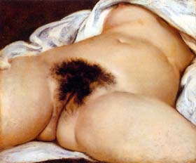 Gustave Courbet, L'Origine du monde, 1866, Musée d'Orsay, Paris