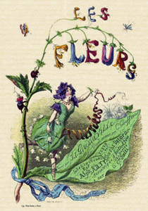 Grandville, Les fleurs anim&eacute;es, 1847