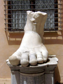 Original 313-324 n. Chr., Musei Capitolini, Rom - Trier: Marmorkopie