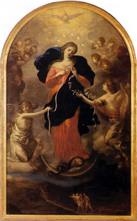 Maria Knotenlöserin, um 1700, St. Peter am Perlach, Augsburg