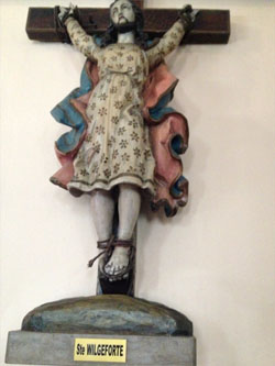 Sainte Wilgeforte